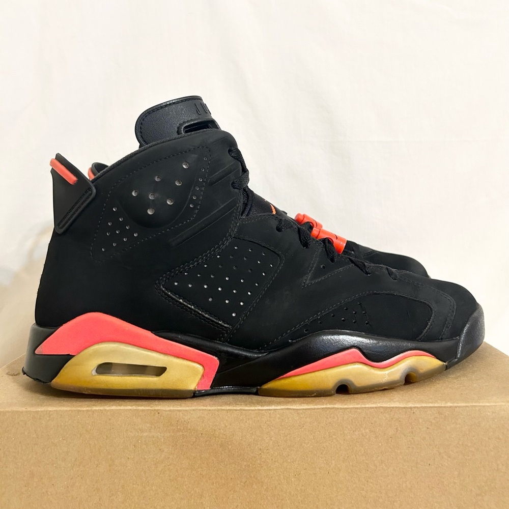 Jordan 6 Retro Infrared size 10.5 384664-023 2014 PRE-OWNED